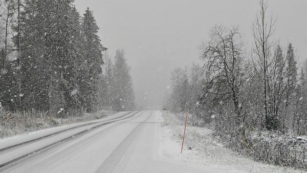 Ensilumi pyrytti Suomeen Ensilumi pyrytti Suomeen