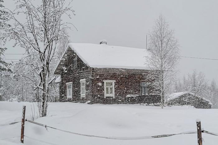 Lunta tulvillaan on raikas talvisää.