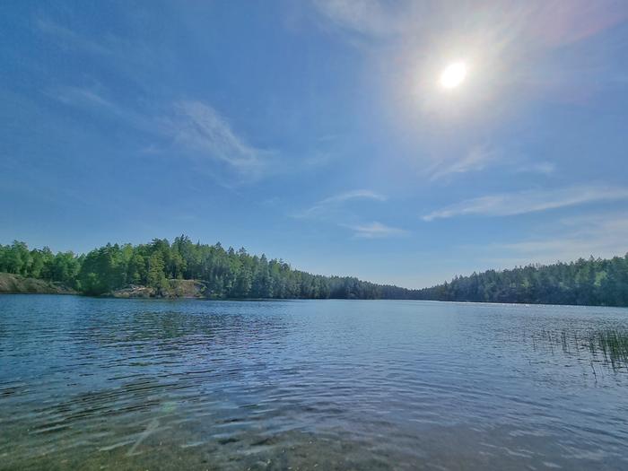 Lämmin elokuinen päivä.