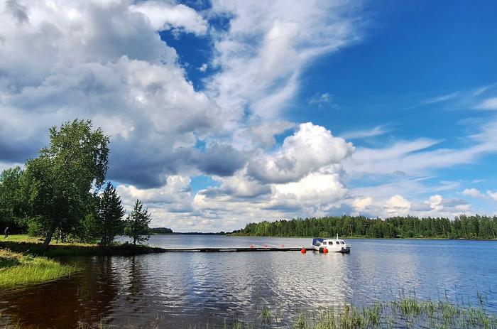 Elokuinen kesäpäivä Vaalassa.