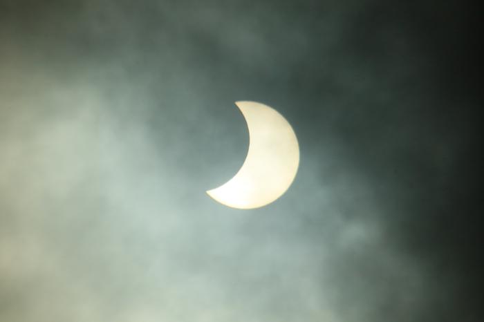 Suomessa koettiin osittainen auringonpimennys lokakuussa 2022.