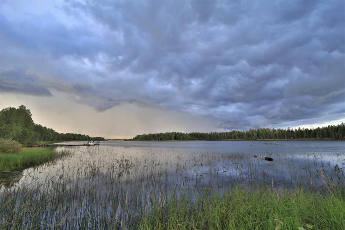 Hieno pilvimuodostelma Vaalalla