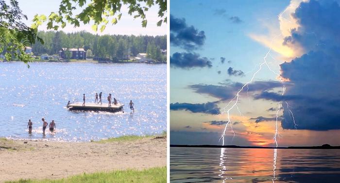 Hellettä ja ukkosta.