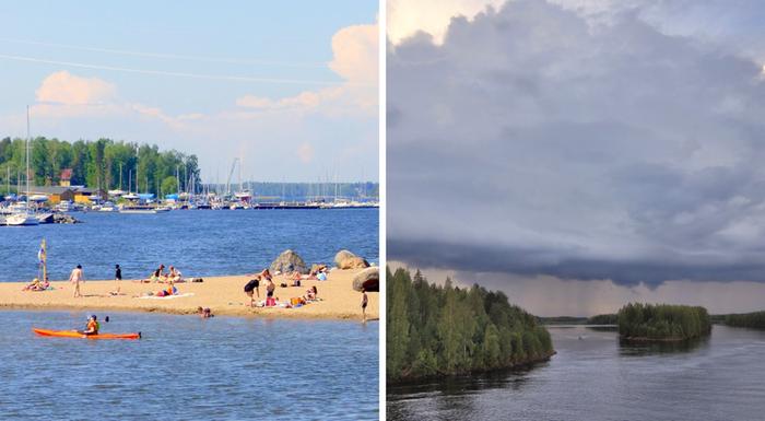 Kesä 2021 Kesä- ja heinäkuu olivat helteisiä kesällä 2021, elokuussa saatiin runsaita sateita.