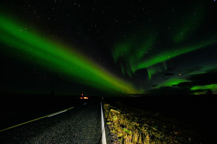Revontulet Revontulia Lapin syysyössä