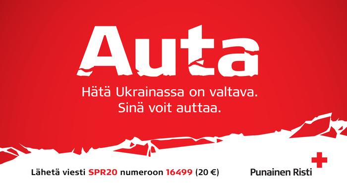 Foreca tukee Ukrainan kriisin uhreja 10 000 eurolla – tue sinäkin.