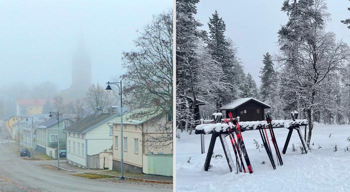 Marraskuussa Suomeen mahtuu usein niin lauhaa kuin jo talvistakin säätä.