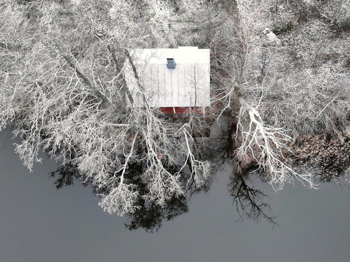 Lumipeite Ylöjärvellä marraskuussa 2022.