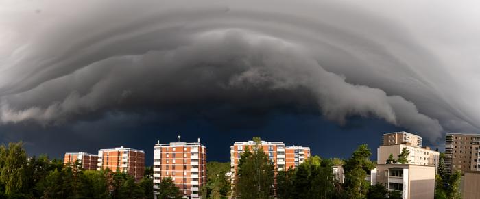 Vyörypilvi Espoossa elokuussa 2025.