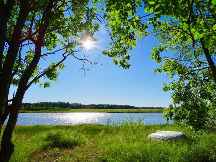 Lämmin ja aurinkoinen kesäpäivä Turussa.