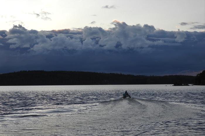 Loppukesän tunnelmaa Kouvolassa.