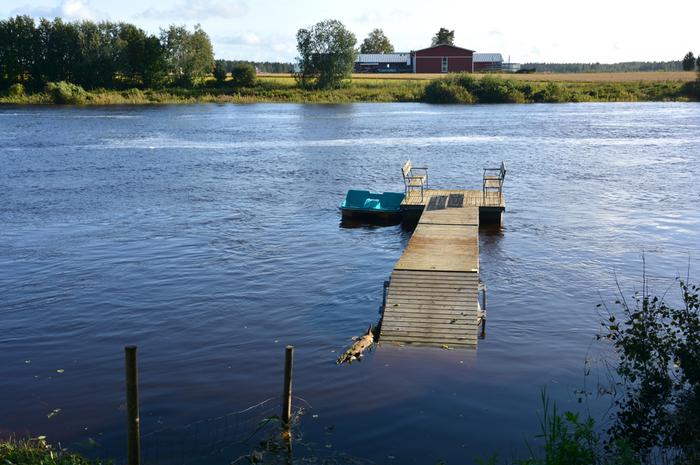 Elokuussa ja syyskuun alussa runsaat sateet nostivat vedenpintaa. 