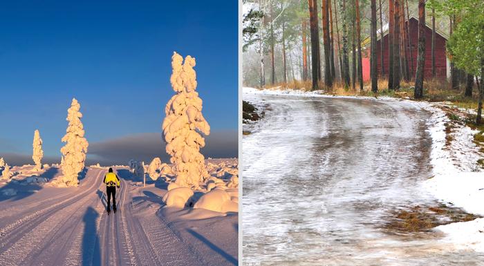 Pakkasta ja lauhaa Pakkasta ja lauhaa.