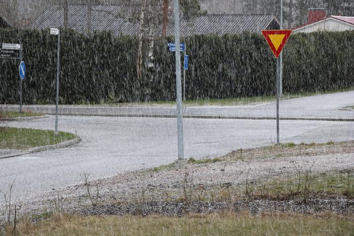 Raekuuro Espoossa vapun alla 2020.