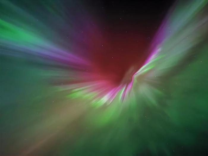 Rääkkylässä oli komea revontuliyö 20.–21.3.2026.