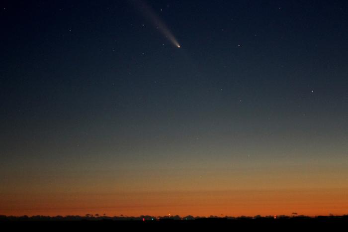 Pyrstötähti Tsuchinshan-ATLAS ihastutti taivaalla lokakuussa 2024.