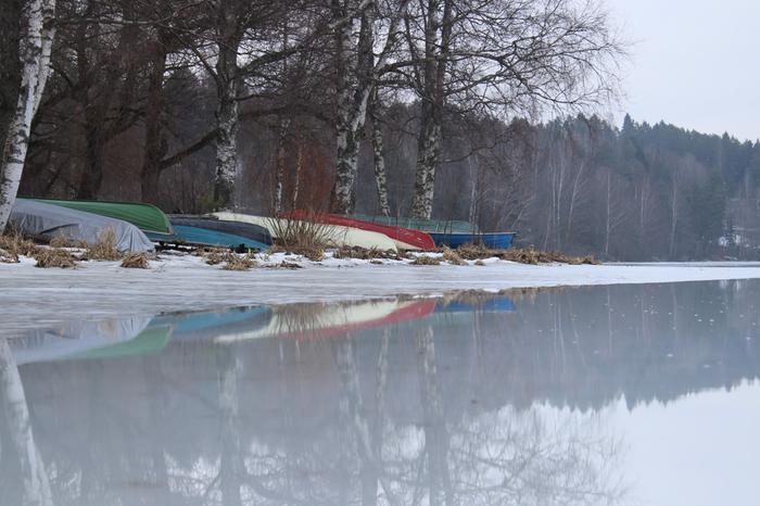 Lauhaa helmikuun säätä Nokialla.