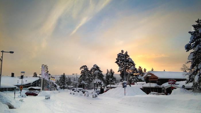 Talvipäivä Saariselällä