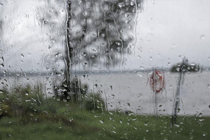 Elokuun sadetta Pyhäjärvellä Nokialla.