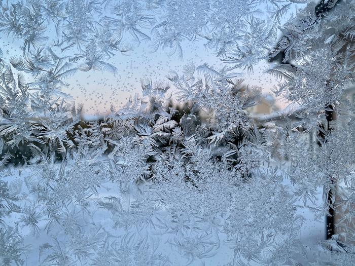 Pakkasta eteläisessä Suomessa.