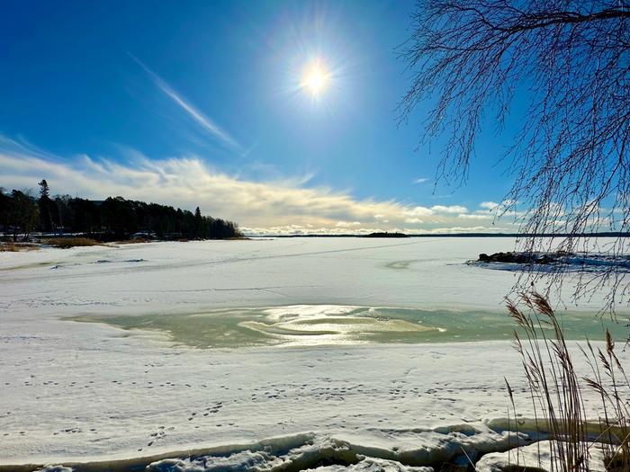 Aurinkoinen maaliskuun päivä Aurinkoinen maaliskuun päivä.