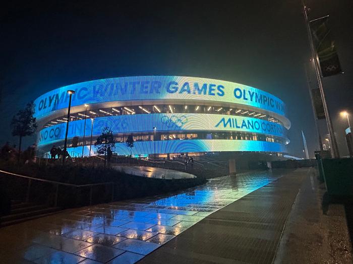 Milano-Cortinan talviolympialaisten jääkiekko-otteluita pelattiin Milanon hallissa helmikuussa 2026.