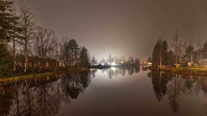 Marraskuun iltatunnelmaa.