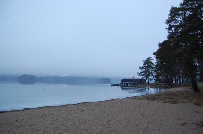 Lauhana talvena lumet voivat sulaa Keski-Suomesta saakka. Jääpeitekin voi olla petollinen.