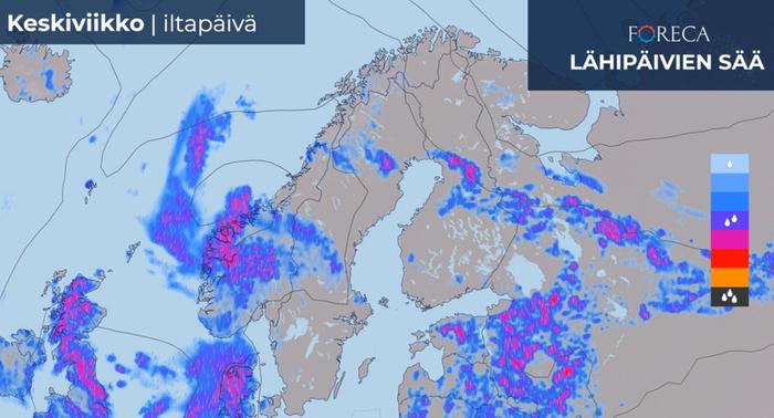 Ennuste keskiviikolle 29.5.2024.