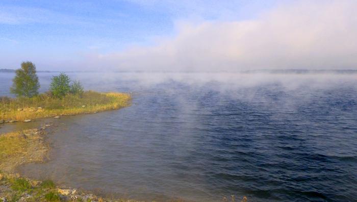 Sumua merellä Sumua Merenkurkussa.