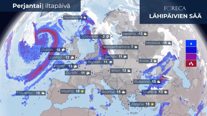 Media: Osa Euroopan laskettelukeskuksista pulassa lauhan sään ja vähäisen  lumen takia - Forecan sääuutiset ja blogi 