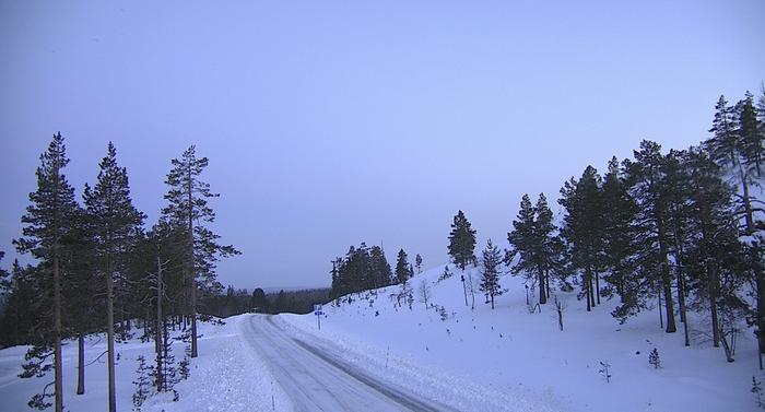 Lapissa oli jo laajalti lumipeitettä lokakuun puolivälin jälkeen vuonna 2023.