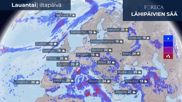 Euroopan ennuste 20.5.2023