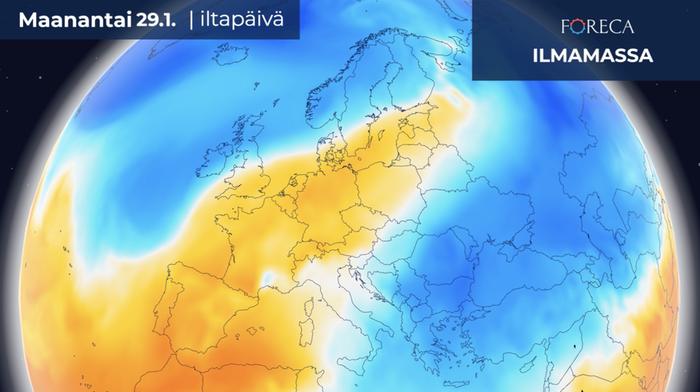 Eurooppa ilmamassa
