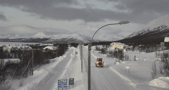 Kilpisjärvi on tyypillisesti yksi Suomen lumisimmista alueista.