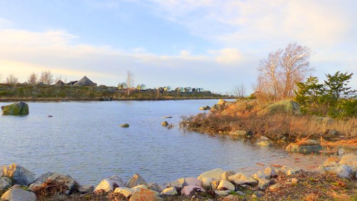 Merimaisema oli lähes kesäinen Mustasaaressa tammikuussa 2020.