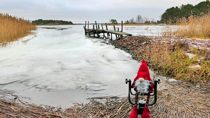 Plusasteet ja vesisateet sulattivat lumia etelästä joulun alla 2022.