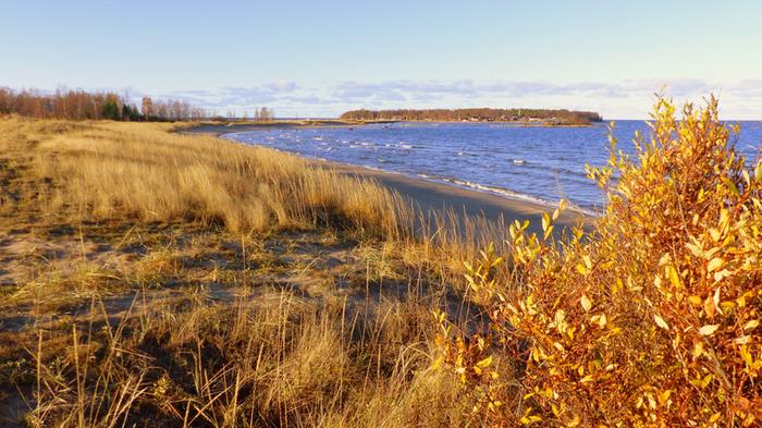 Lokakuun lopun aurinkoa Lohtajalla.