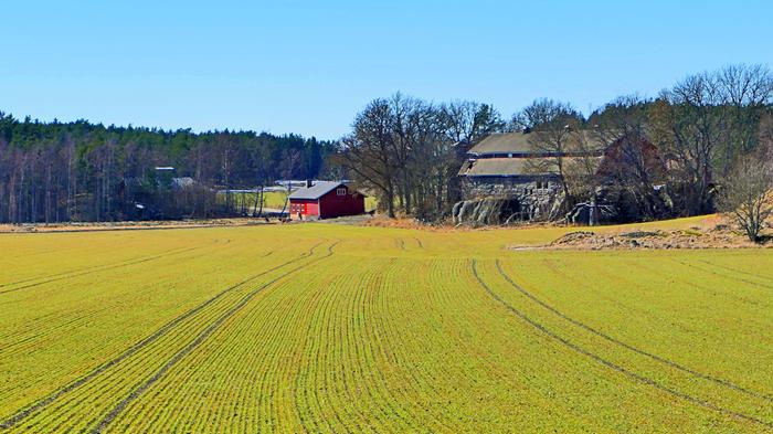 Kevätsäätä Kevättä Kustavissa.