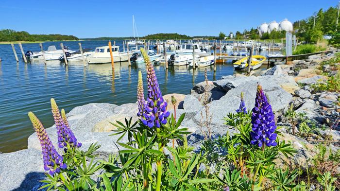 Aurinkoinen kesäkuun päivä Uudessakaupungissa.