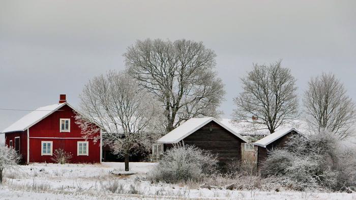 Pilvinen joulukuun päivä.
