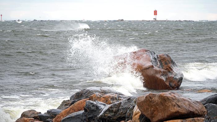 Tuulta Pyhärannassa.