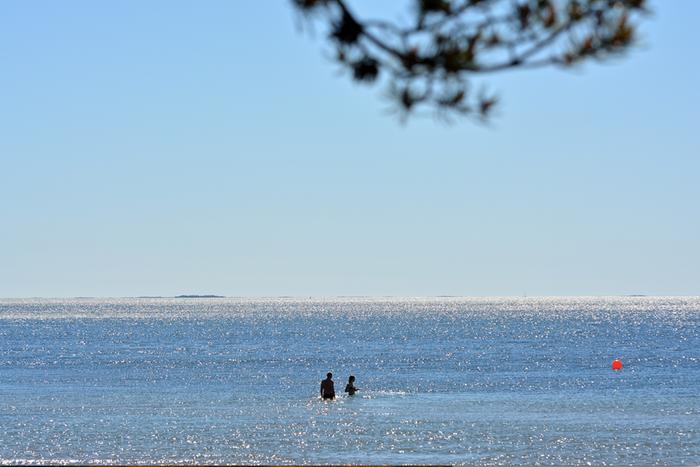 Uimarit Uimareita hellesäällä