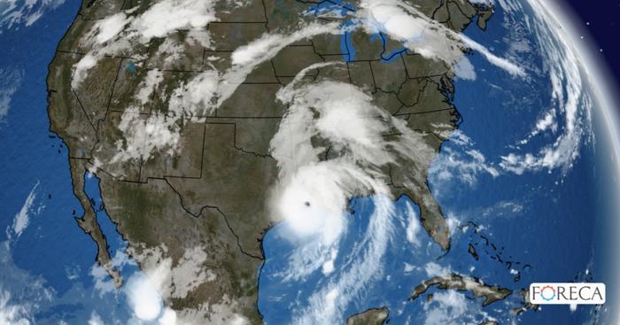 Hurrikaani Laura rantautumisen jälkeen 27.8.2020 Hurrikaani Laura rantautumisen jälkeen 27.8.2020