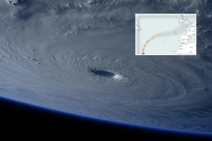 Hurrikaani Kirk Kirk...