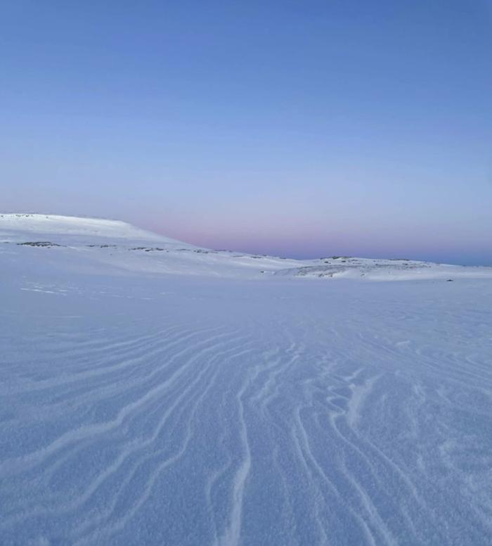 Kilpisjärvellä lunta on ajoittain ollut yli 100 cm.