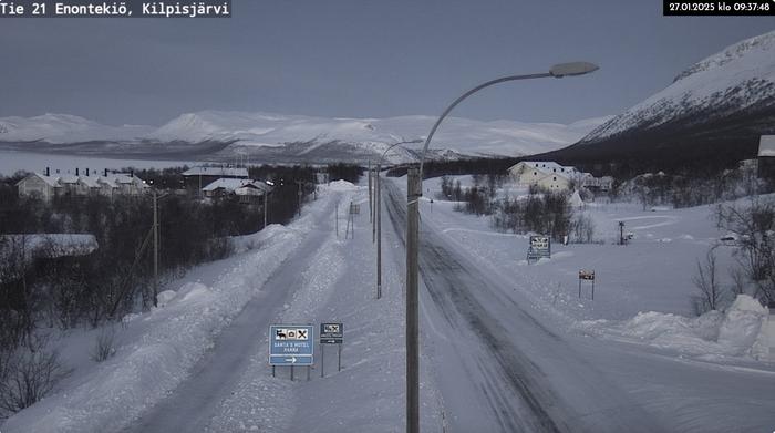 Kilpisjärvi on Suomen lumisin paikkakunta. Lunta on maanantaiaamun mittauksessa 99 cm. Ajoittain lumensyvyys on Kilpisjärvellä kuluvana talvena ylittänyt metrin.