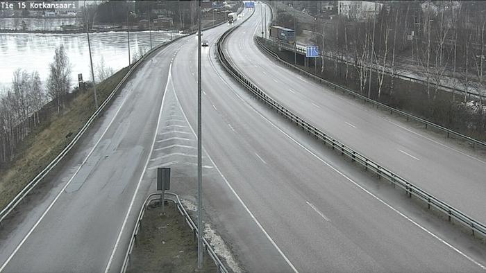 Lunta on ajankohtaan nähden erittäin vähän myös Kymenlaakson rantaviivalla.