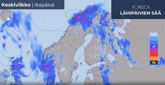 Keskiviikkona iltapäivällä