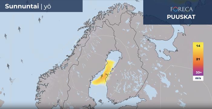 Tuulen puuskat
